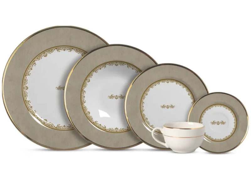 aparelho de jantar 20pc. monte carlo fendi premium