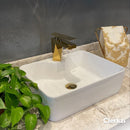 cuba de cerâmica branca