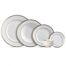 aparelho de jantar 30pcs. relevo ouro premium