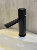 misturador monocomando para lavatório black matte