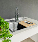 kit gourmet (cuba + misturador + canal equipado 120 cm)