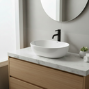 cuba de ceramica branca ambientado mod 132746