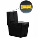 detalhe da válvula dourado dual flush 3 e 6 litros