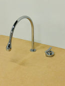 misturador monocomando para lavatório cromado