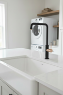 misturador monocomando para cozinha black matte e rosê gold