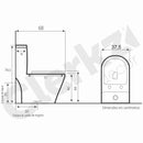 vaso sanitário monobloco