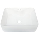 cuba de cerâmica branca