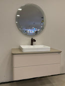 kit lavatório com espelho em led