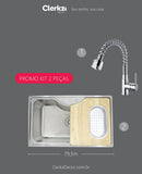 kit gourmet (cuba + misturador)