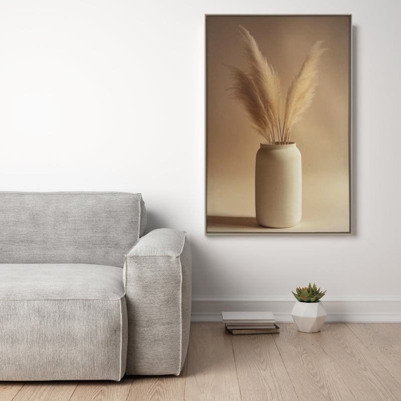 quadro com moldura - canvas - 93x63 cm