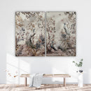 kit quadro com vidro e moldura (2pcs) - 120x80 cm