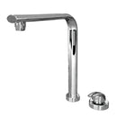 misturador monocomando para lavatório cromado