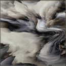 quadro com vidro e moldura - 90x90 cm