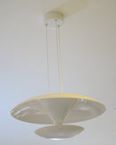 luminária pendente individual branco