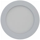 painel de led redondo de embutir 9w - branco quente