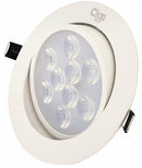 spot direcionável led 9w - branco frio