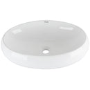 cuba de apoio de cerâmica branca