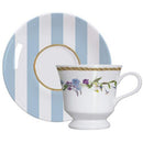 estojo com 6 xícaras para café floral chic