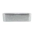 cuba de cerâmica com aplicações a laser em mosaico de vidro