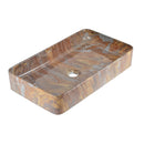 cuba de cerâmica com efeito marmorizado