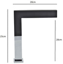 misturador monocomando black matte para lavatório ja