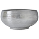 cuba de cerâmica prata