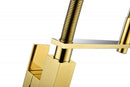 misturador cozinha gourmet dourado