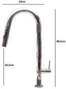 misturador monocomando para cozinha gourmet