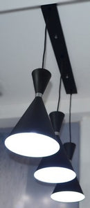 lustre / pendente inox