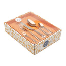 faqueiro roma pvd 30pcs aço inox c/gift box