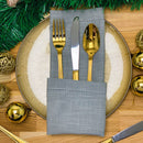 faqueiro avalon aço inox 30pcs. dourado