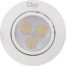 spot direcionável led 3w - branco quente