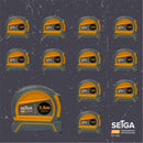 kit trena emborrachada com trava 7.5mts x 25mm (c/12pcs)