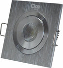 spot de alumínio direcionável led 1w - branco frio