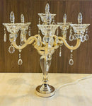 abajur clássico com cristais