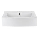 cuba de apoio de cerâmica branca