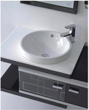 kit lavatório de aço inox suspenso