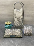 toalha para lavabo luxo