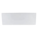 cuba de apoio de cerâmica branca