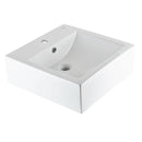 cuba de apoio de cerâmica branca