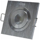 spot de alumínio direcionável led 1w - branco quente