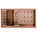 canal equipado aço inox 46cm