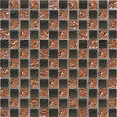 pastilha mosaico para revestimento parede mix vidro e inox espelhado- 30x30cm