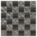 pastilha para revestimento parede aço inox- 30x30cm