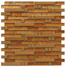 pastilha mosaico para revestimento de parede mix vidro - 30x30cm