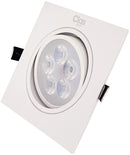 spot direcionável led 5w - branco quente