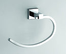 porta toalha argola - cromado