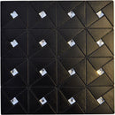 pastilha adesiva para revestimento de parede- preta