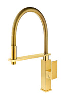 misturador cozinha gourmet dourado