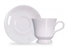 jogo 6 xícaras de cafezinho com pires capri germer porcelanas